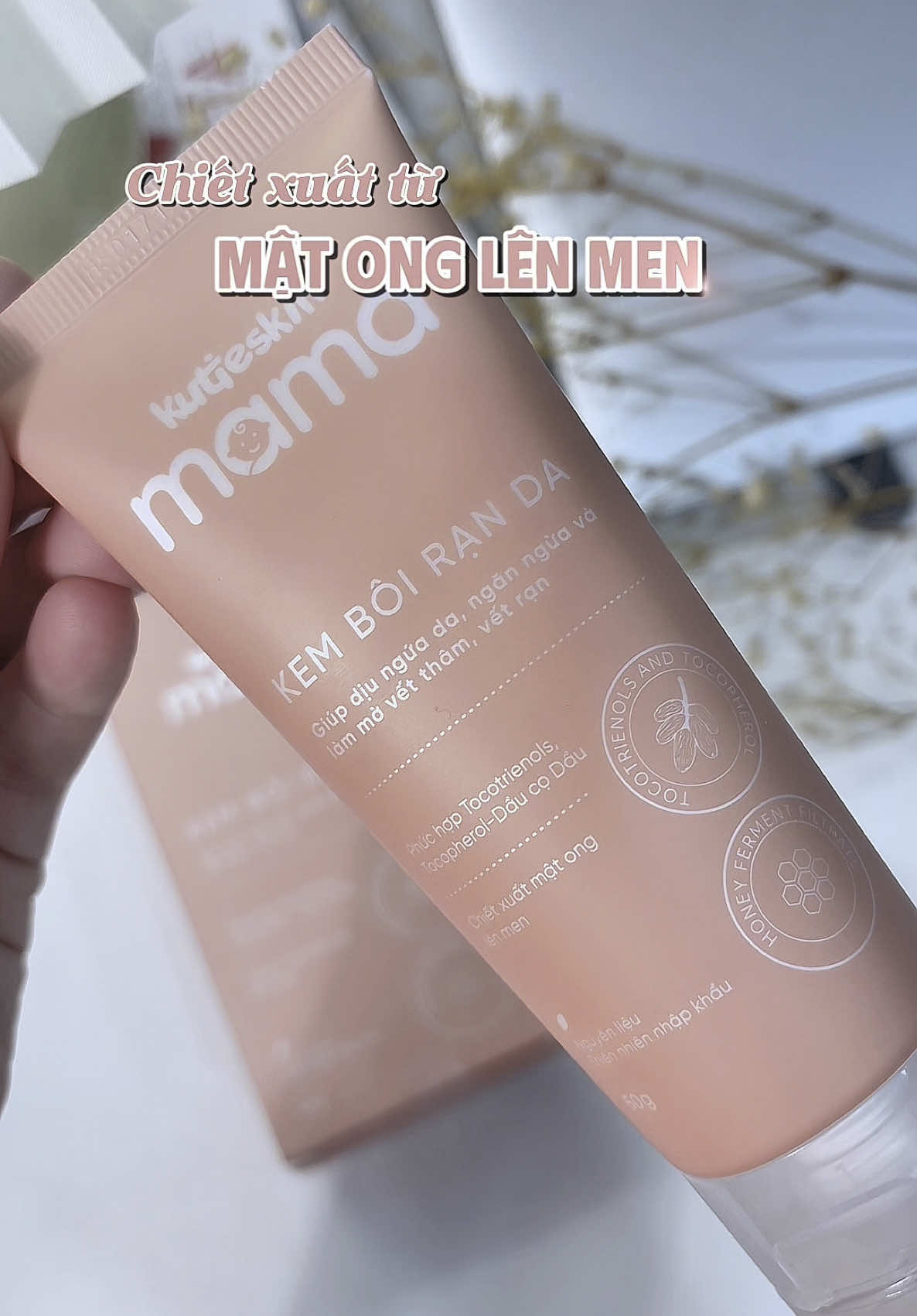 Mẹ bầu, mẹ bỉm nào rạn da thì thử ngay em #kemranda nhà #kutieskin này đi nè #kutieskinmama #hellobeautifulmom #upbase #kemran #mebau 
