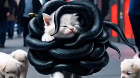 Rescue_Team_Saves_a_Kitten_from_Millions_of_Strange_Snake_Parasites! #kittenlove #catrescue #snakes #rescuesanumals #painfull_stories💔 #therescuers #mypets #petrescue #wildrescue #animalrescuer 