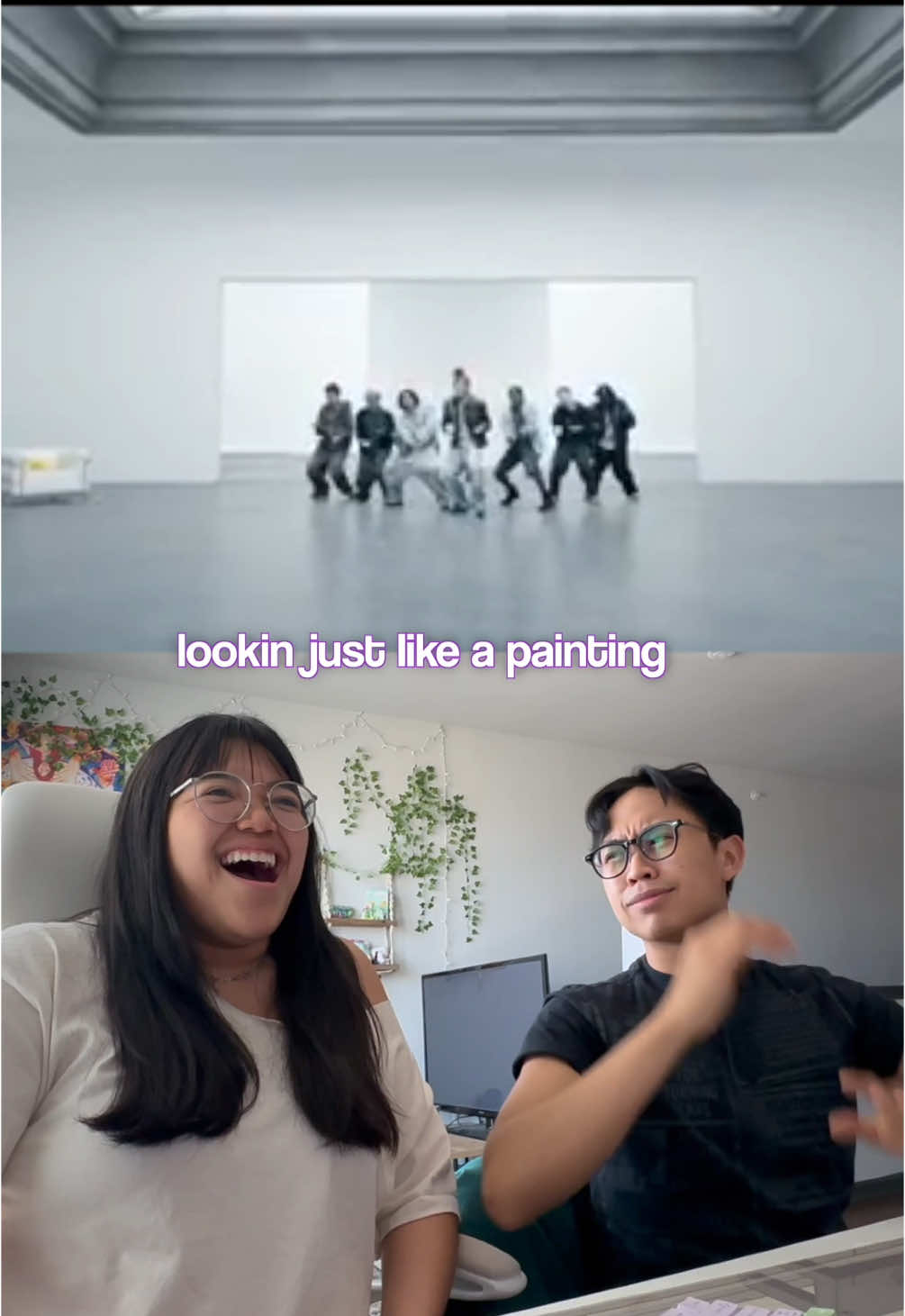 Jhope: I like girls who look like paintings Me: 🖼️ @Clarence Angelo @alcheska  #jhope #kpopreaction #monalisa 