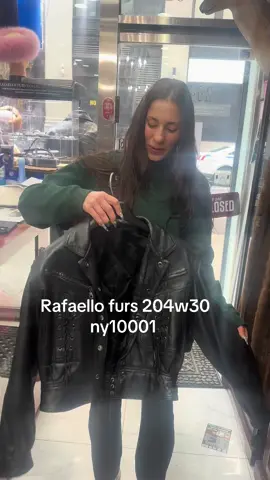 Rafaello furs #newyork #furs #jacet #custommadetailoring #cutommade #fyp 