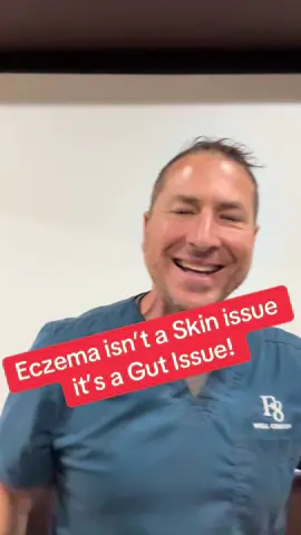 Eczema is a gut issue! #f8wellcenters #f82bhealthy #DrBengalyardt #drben #functionalmedicine #eczema #eczemaawareness #autoimmunedisease 