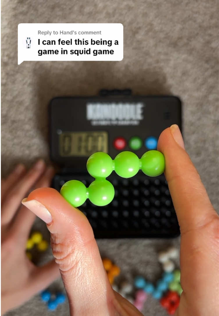 Replying to @Hand 💚 Green ➰ 1-minute Kanoodle Challenge 🧩 #kanoodle #kanoodlechallenge #puzzle #asmrsounds 