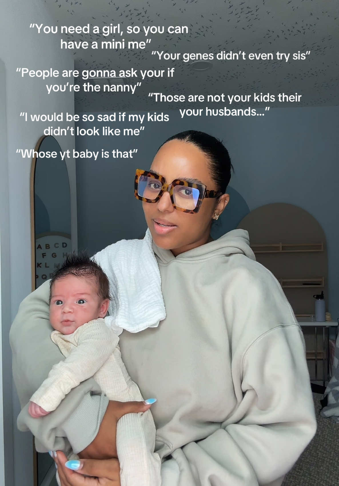Yeah it’s gonna be a no for me dog🤣👏🏾me and my babies happy af over here #babiesoftiktok #mixedcouple #mixedbaby #interracialcouple #MomsofTikTok #motherhood #mom #momlife #postpartumjourney #newborn #postpartum 