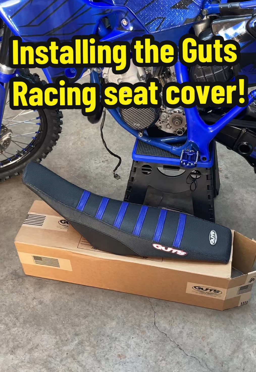Let’s install the Guts Racing seat cover and foam on the Yz125 project! 🔥🙏 Special thanks to Guts for making this happen, and special thanks to you guys for making this possible! 🙏🫡 #darzrt #gutsracing #seatcover #yz125 #yz125💙 #yz125x #yamaha #2stroke #mototok #foryou #fyp 