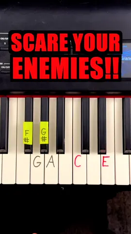 This is crazy scary 😱 #piano #pianotutorial #pianoteacher 
