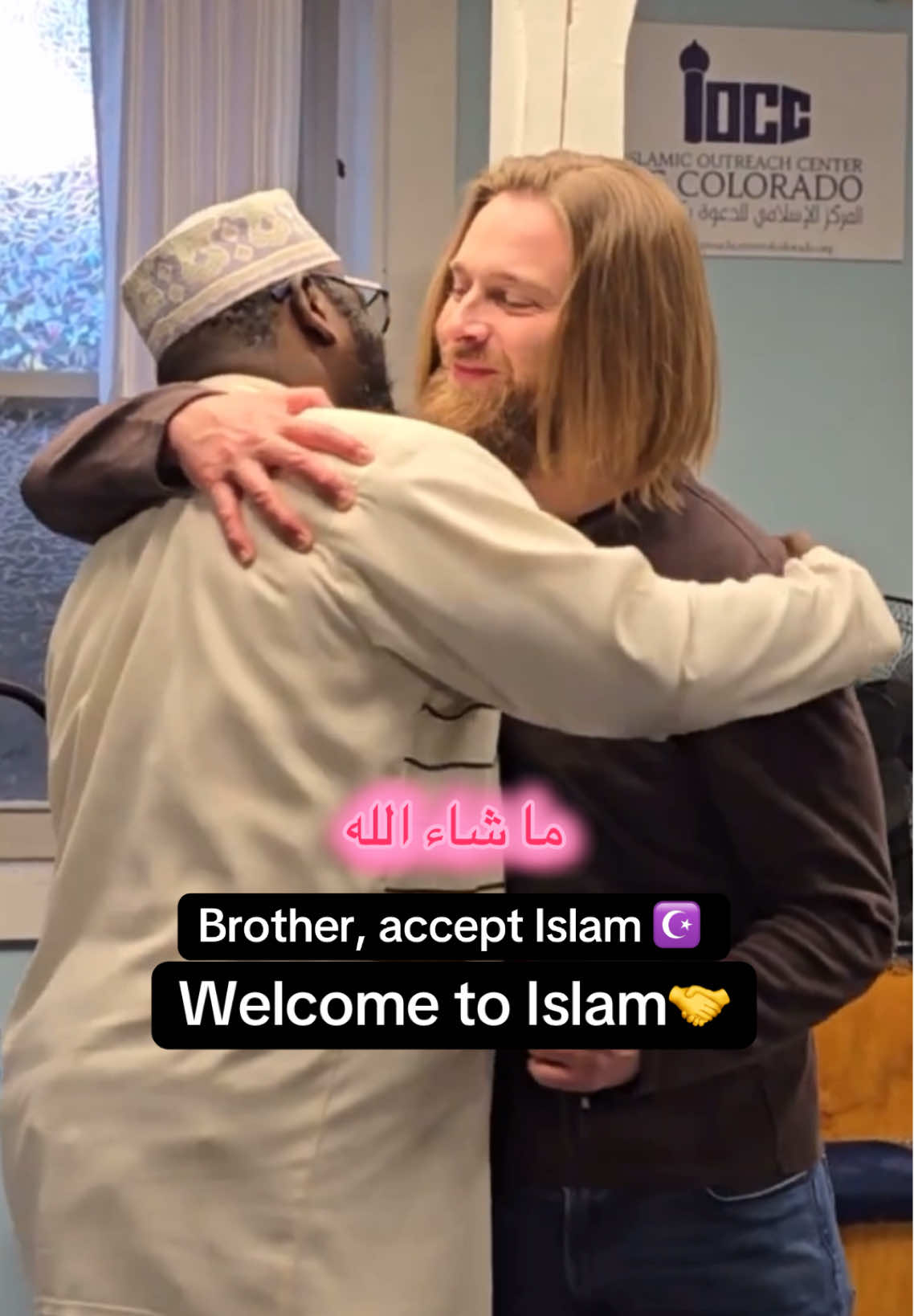 ‏ما شاء الله Brother, except Islam Welcome to Islam brother ☪️ #muslim #christain #usa🇺🇸tiktok #unitedkingdom🇬🇧 #viral_video #foruyou #fyp 