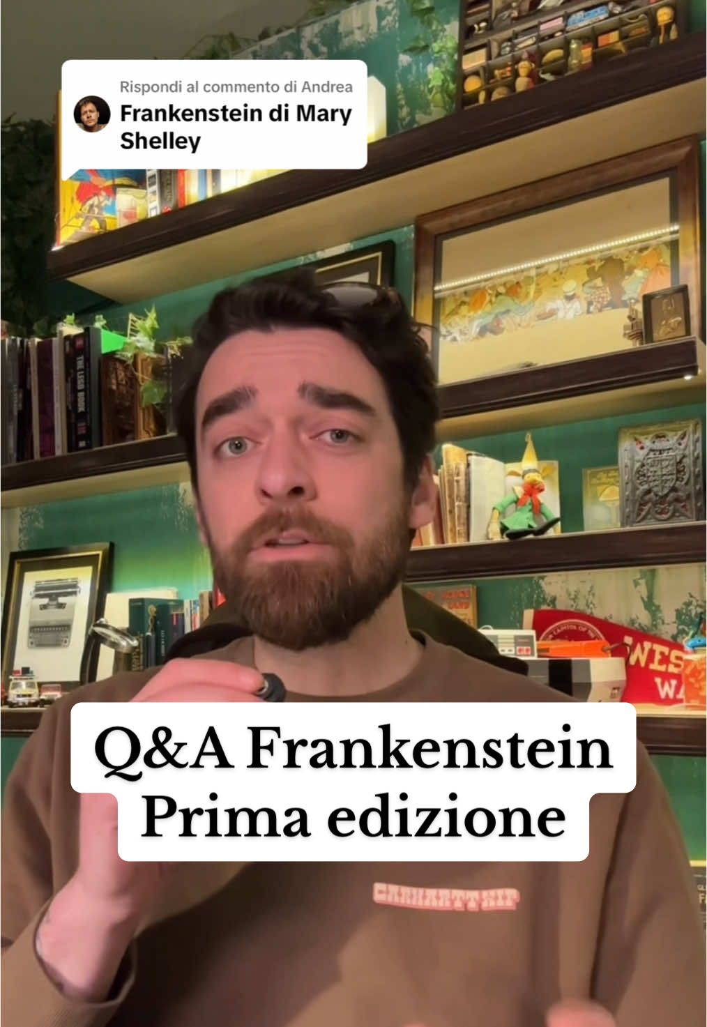 Risposta a @Andrea mica male eh  #frankenstein #maryshelley #imparacontiktok #BookTok #primaedizione 