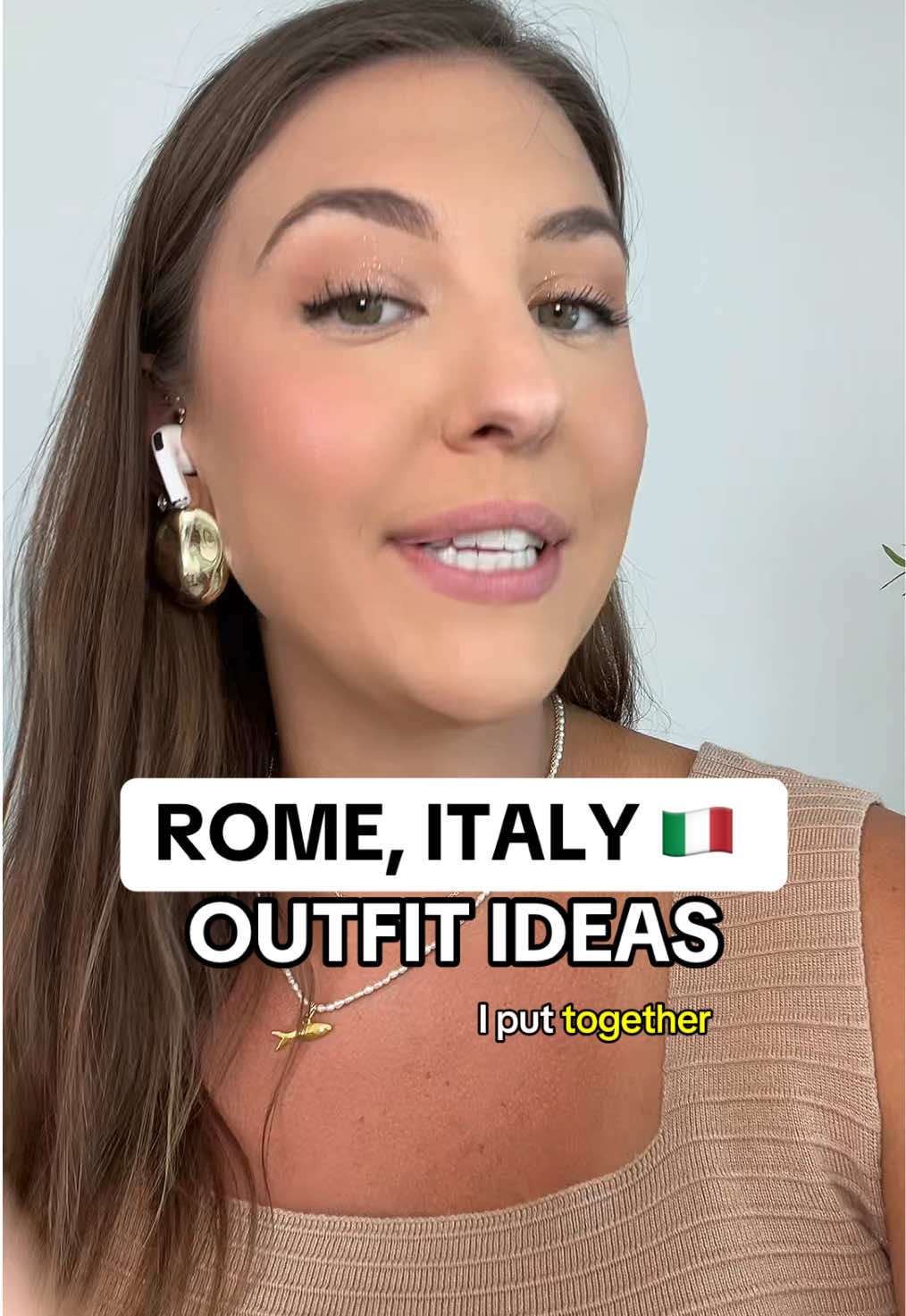 3 easy Rome Italy Outfit Ideas you can recreate to beat the summer heat / European summer outfit ideas!  Let me know what city you’d like to see next 🤍 #italyoutfits #romeoutfit #europeansummeroutfits 