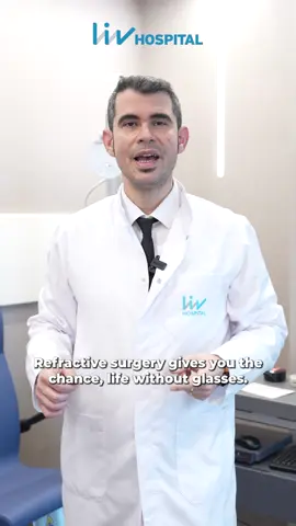 It’s time to say goodbye to glasses and contact lenses! 👓❌ Clearer vision is possible with laser eye surgery. 🌟 #livhospital #lasereyesurgery