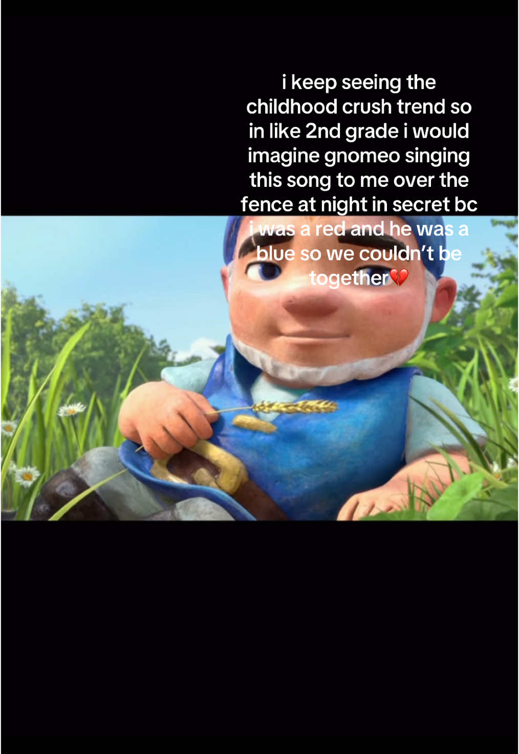 oh fine shyt💔🥀 too niche? #fictionalcrush #childhoodcrush #robloxcore #fyp #fypシ #xyzbca #trend #trending #gnomeoandjuliet #fineshyt 