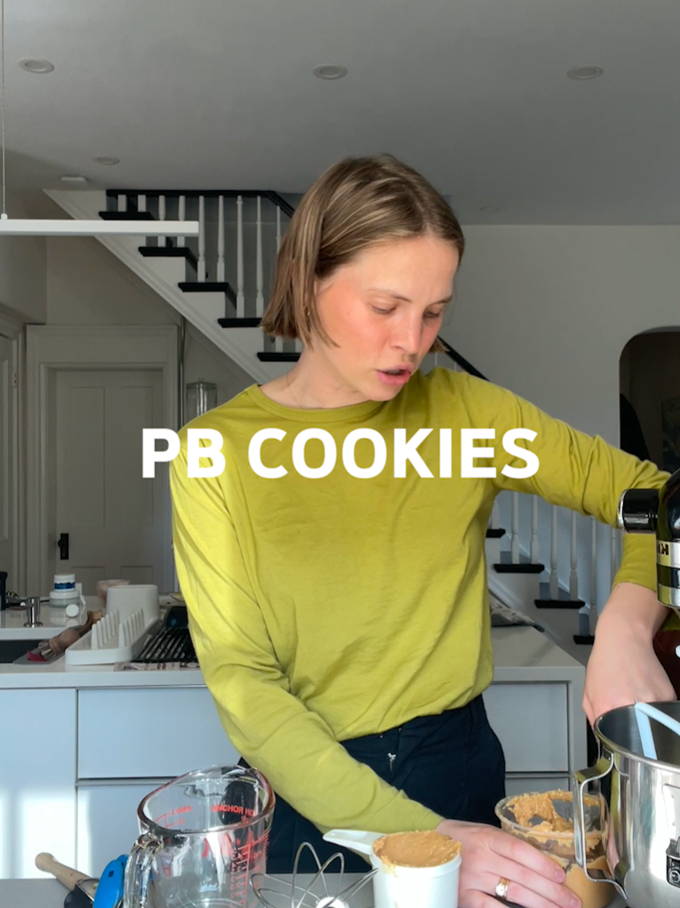 pb cookies at hens!