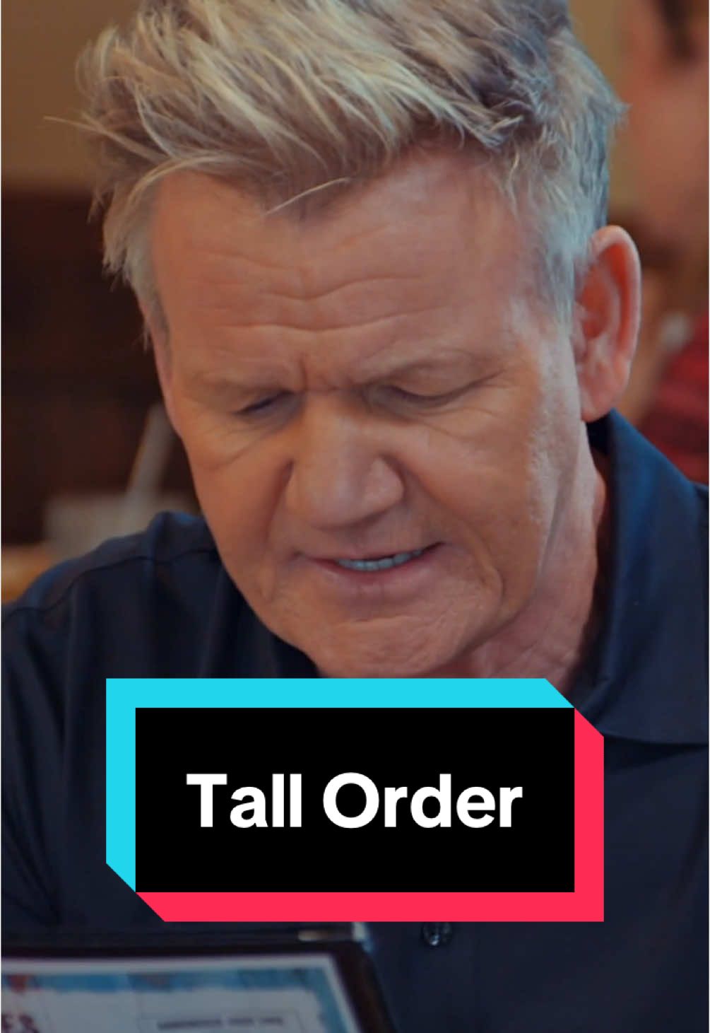 Tall chef 🤝 tall order. #KitchenNightmares #GordonRamsay #RestaurantProblems #TallOrder