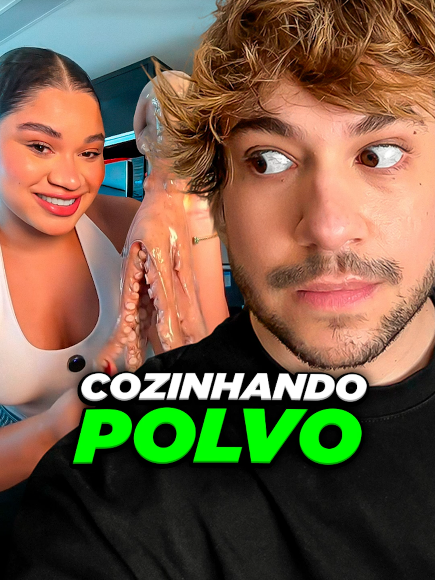 cozinhando polvo #livedobrino #humor