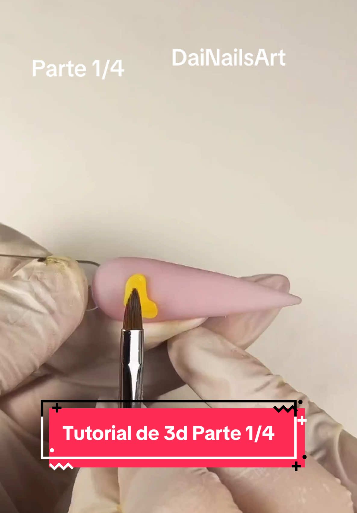 Tutorial de 3d #LIVEhighlights #TikTokLIVE #LIVE #3dnailart #3dnailtutorial #3dnailsdesign 
