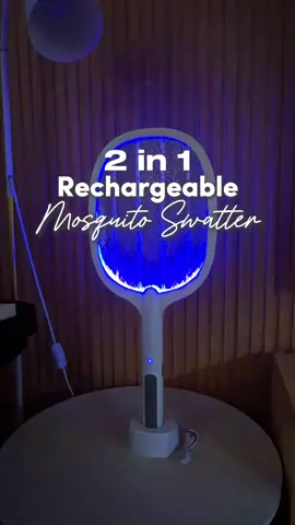 Struggling with mosquitoes? Not anymore! 🚫🦟 Get this 2-in-1 electric swatter and enjoy a bug-free home! 🏡💡  #trendingnow #mosquitokiller #electricmosquitoracket #homeessentials #rechargeable #swatter #mosquito #homeprotection #homesafety #tiktokfinds #tiktokmademebuyit 