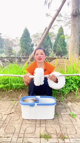 Combo 2 chổi 1 thùng và 8 bông lau #choilau360 #giadungtienich #giadungthongminh #xuhuongtiktok 