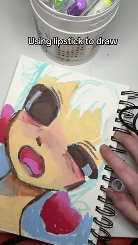 Jk they’re silky crayons #art #silkycrayons #artist #oc #doodle #sketch 