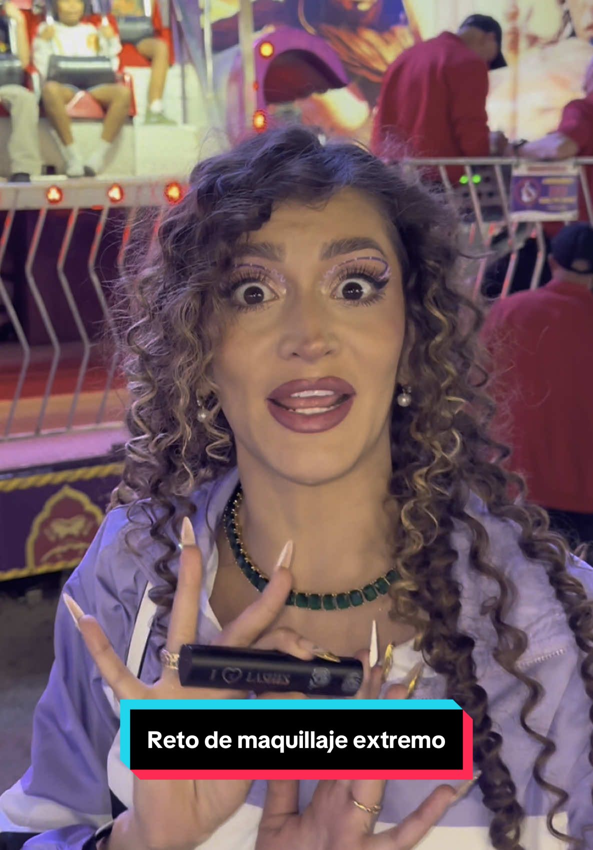 Replying to @🐍😈ժɑղí🧸🐍 que lugar sigue? @LOVE I AMOR #maquillaje #makeup #reto #feria #challenge #loveiamor 