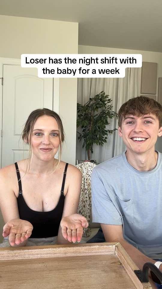 I really thought she would flip them right away😭😂 #funny #couplegoals #prank #Relationship #thequistfamily 
