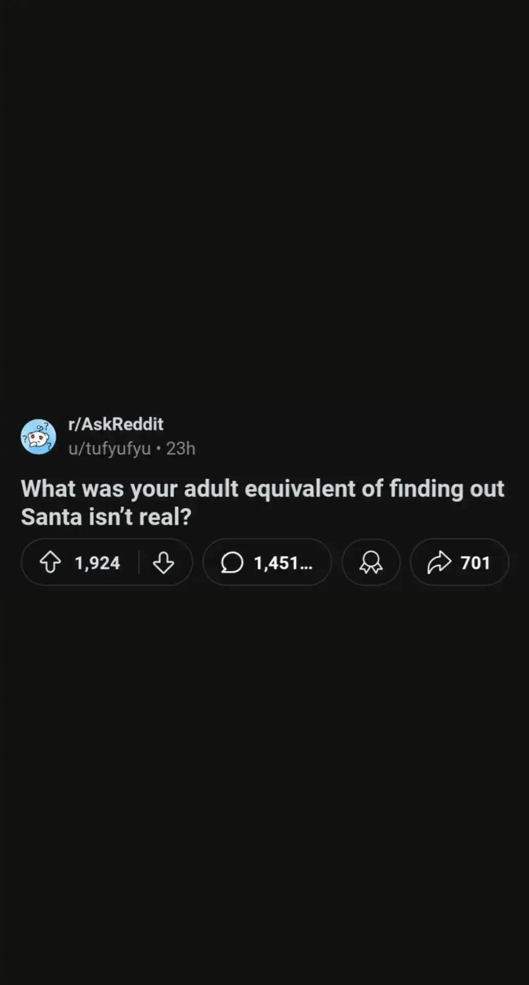#AdultRealizations #sad #SantalsntReal #GrownUpTruths #LifeLessons #AdultAwakening #AdultRealTalk #fyp #Relatable #Trending#askreddit #foryoupageofficial #fypageeee #RedditQueen #DiscussionDuchess 