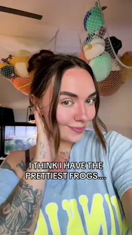 OMG❤️😍🥹 my newest! #frogs #cutepets #pets #PetsOfTikTok #frog #milktreefrog #amazonmilkfrog #treefrog 