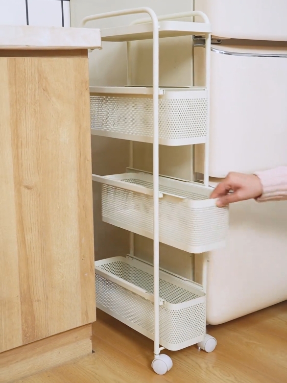 This slim gap storage cart is a game-changer! If you have a narrow space at home, this slide-out organizer fits perfectly. The pull-out drawer design makes access super easy, and the thick carbon steel material is incredibly durable! Perfect for bathrooms, kitchens, and any tight spots! 🚀💖 #SpaceSaving #rakdapur  #HomeOrganization #StorageSolutions #SmallSpaceHacks #KitchenEssentials #BathroomStorage #TidyHome #GadgetLover #MustHave #AmazonFinds #easyshopple 
