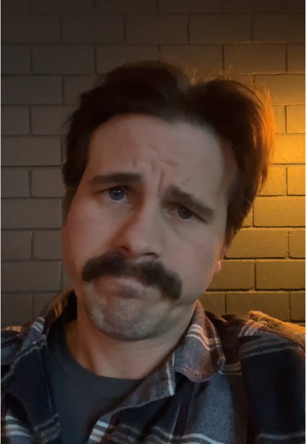 Don’t mind me, just practicing some disappointed looks, moustachio style. I think something about having a moustachio or being even somewhat moustachioed makes you more prone to disappointment?? Or is it that a moustachio makes the feeling of disappointment more fun somehow??? Disappointment from others was always the scariest emotion to me, because there was no uncontrolled emotion or passion behind it, just a sober, clear, direct communication to you that you could have done/been better but fell short. We’ll look sir I didn’t ask you to have high hopes!!!! Allow me to temper your expectations beforehand next time so we don’t both end up feeling bad about myselves!! Anyway now I have learned to be at peace with any self disappointment which I guarantee is stronger and more specific than anyone’s out there, so take that!! Haha, yes!! Take that… me. I’ll have to take another look at that internal protection system at some other time. But I am absolutely fascinated by the type of people who over-promise! Aren’t they frightened of falling short? Why not be confident the exact right amount? Maybe that’s impossible? Is it that we are all trying to promise the exact right amount, but some of us have more confidence in ourselves than others??? These are the questions. So maybe over-promisers truly believe they can deliver? And us under-promisers could do with a little internal boost? Either way, the moustachio has changed my internal emotional life, and I’m not sure it’s for the better. BEWARB!! I don’t know where it came from! And right now I’m slightly disappointed (the worst level of disappointment! You almost made it, but not quite!) that I cannot type the word “don’t” without my phone changing it to “Donny” even though surely I type the word “don’t” way more than I would be referring to the one Donny I met, or the one in American Buffalo or the one in The Big Lebowski. Maybe they think I’m trying to sound Scottish? I Donny know. Very disappointing. 