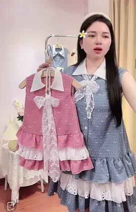 Váy bé yêu #huyendiukid #xuhuongtiktok #vaychobe #setdoimebe 