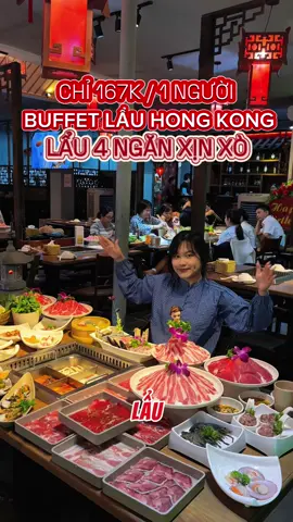 Chỉ 167K / 1 người được ăn Buffet Hong Kong lẩu 4 ngăn xịn xò ngay trung tâm thành phố nè, nhớ đặt bàn trước nhận nhiều ưu đãi #lauhuongcang #lauhongkong #danang #reviewdanang #anngontiktok #anngoncungtiktok #xuhuong #xuhuong2025 #mammamdanang #milkhaydi 