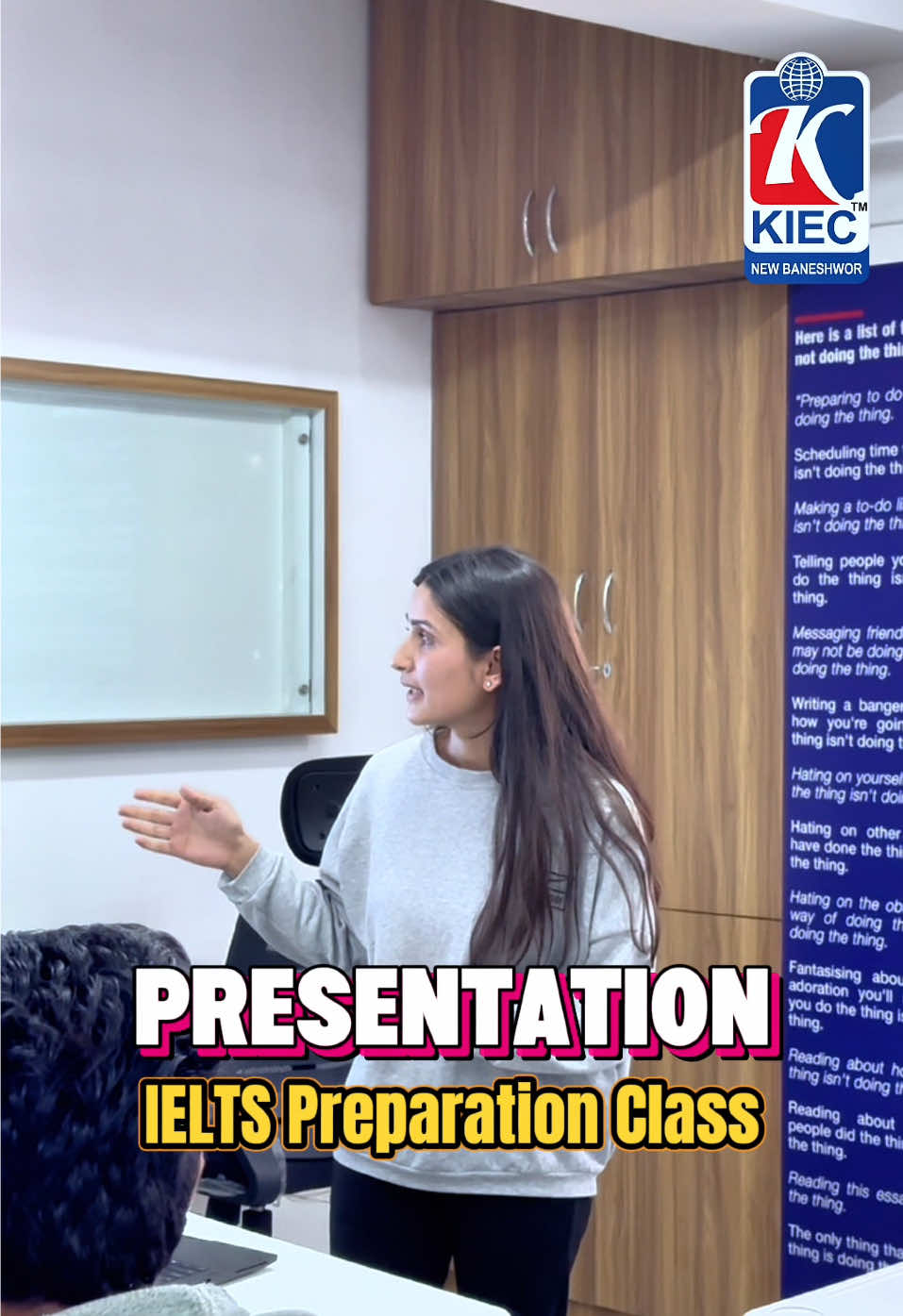 Engaging discussions and insightful presentations in our IELTS preparation class! Sharpening skills, building confidence, and getting closer to that target score.  For more information ;- KIEC-Baneshwor📍 NB Center, Naya Baneshwor, Ktm, Nepal ☎  01 4794910 📧 baneshwor@kiec.edu.np #kiec #kiecbaneshwor #education #ielts #pte #sat #visa #educationconsultancy #visasucess #visagranted #studyabroad #abroad #ieltspreparation #visainterview #learningwithjoy #australia #usa #uk #germany #europe #content #goviral #viral #viralreel #reel #IELTSPreparation #PublicSpeaking #confidenceboost #fyp #fypシ゚viral  #tiktok #trending #foryoupage  #viralvideo #foryoupagenepal #viraltiktok #viralaustralia 