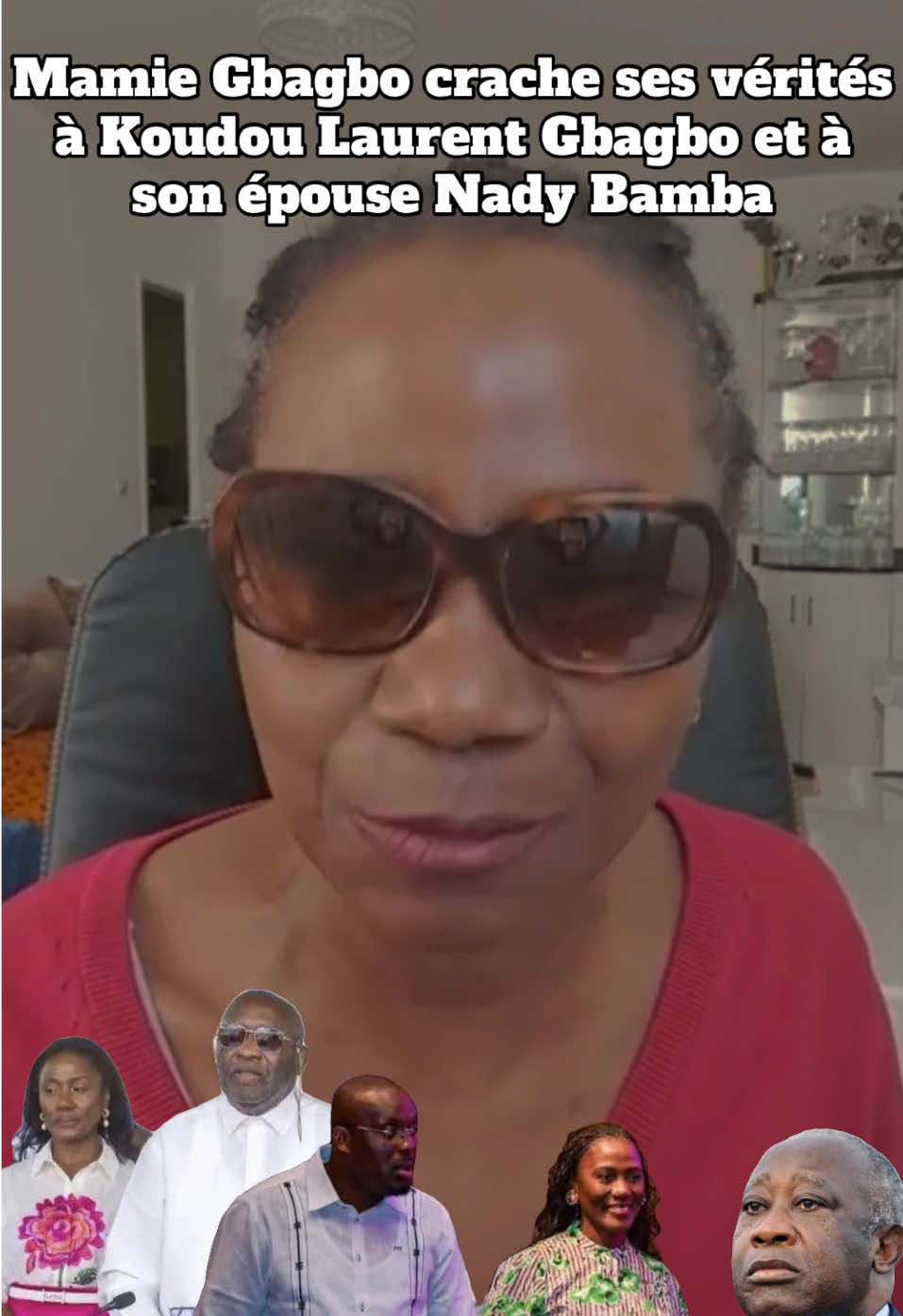Mamie Gbagbo crache ses vérités à Koudou Laurent Gbagbo et à son épouse Nady Bamba. #cotedivoire🇨🇮 #abidjan225🇨🇮 