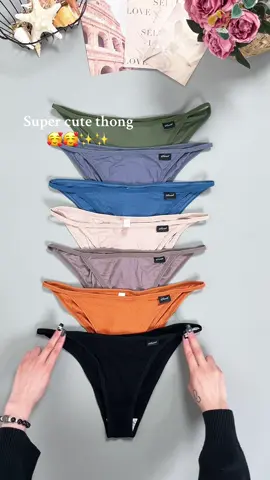 Super cute thong💕🥰🎀❤️#spotlightfinds #fyp #underwear #comfortable #toocute #shapewear #tiktokshopspringglowup #toocute #gymgirl #hotgirlsummer #bodysuitstyle #comfy #underwear #women #thong #womenunderwear 