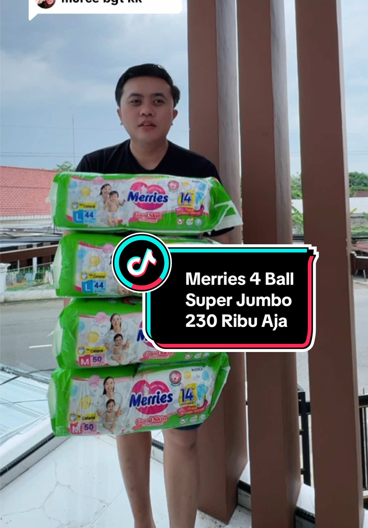 Membalas @Megha Egha Gasss borong merries nya bun. 4 ball merries super jumbo cuma 230rb aja. #merries #merriesgoodskin #merriesjumbo #kurnia_gallery #promomerries #merriesmurah 