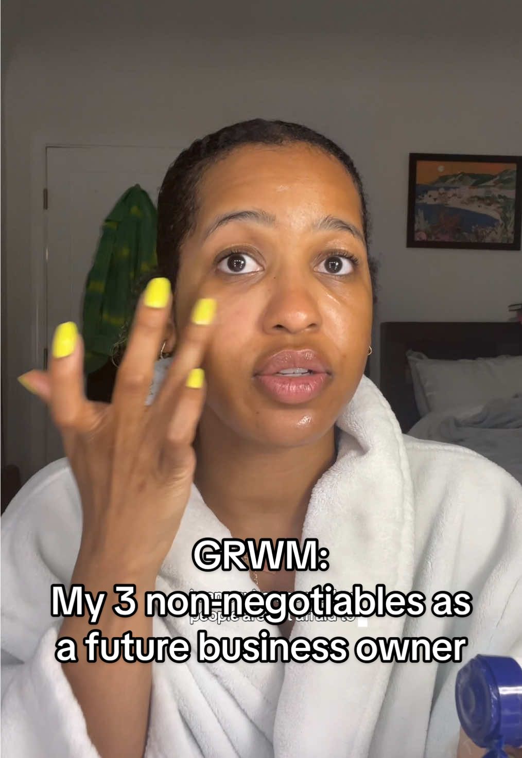 3 non-negotiables as a future business owner  #grwm #newbusinessowner #contentcreator #entrepreneur #womeninbusiness #entrepreneurialjourney #newcontentcreator 
