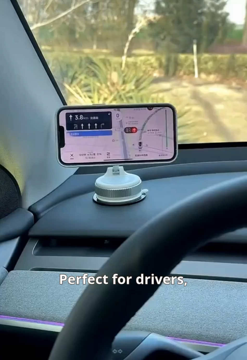 This new car phone everyone’s asking about!!!✌️🤩#phoneholder #phonestand #phonemount #vacuumphoneholder #magneticphoneholder #car #carphonemount #carphoneholder #caraccessories #tiktokshopspringglowup #amazonfavorites #amazonfashion 