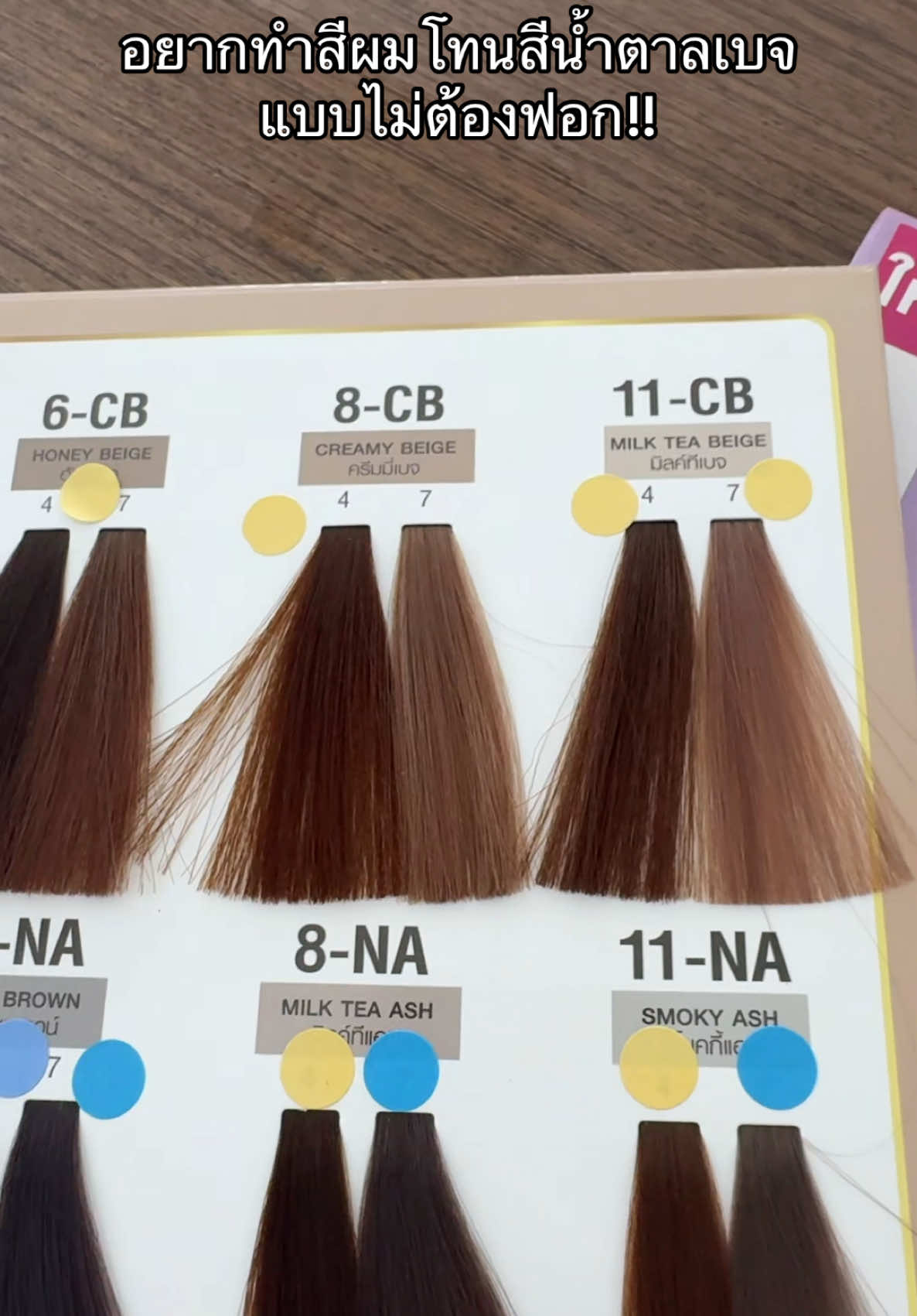 ตอบกลับ @ขนมหวานมัน แนะนำสีผมโทนสีน้ำตาลเบจแบบไม่ต้องฟอก สำหรับสาวผมดำธรรมชาติที่ไม่เคยย้อมสี!! @Farger- ผมสวยด้วยฟาเกอร์ @Pacarebessie #areceo #อาร์ชนุพร #arechanuporn  #ทำสีผม 