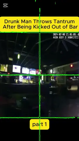 Drunk Man Throws Tantrum After Being Kicked Out of Bar #policeoftiktok #cops #copsoftiktok #copsontiktok #policeman #copstiktok #police #policeofficer