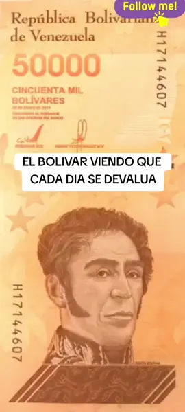 El Bolivar viendo que cada día se devalúa #bolivar #devaluacion #venezuela #meme #humor #billete #crisis #crisiseconomica 