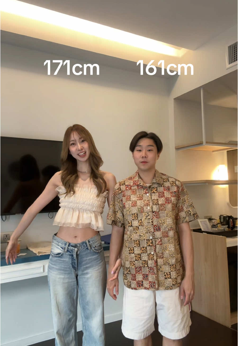 逆身長差カップル👫