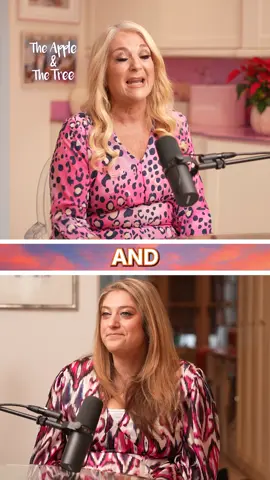 Vanessa and Saskia talk about their family dynamic, highlighting the differences and similarities between Saskia and her sister. Listen to the first episode now, starring Vanessa Feltz and Saskia Joss, wherever you get your podcasts. #appleandthetree #podcast #family