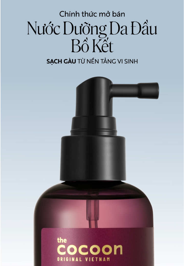 ✨ CHÍNH THỨC MỞ BÁN NƯỚC DƯỠNG DA ĐẦU BỒ KẾT: Giải pháp sạch gàu từ nền tảng vi sinh - Mua 1 tặng 2 - Diễn ra từ 28.03 – 30.03  #CocoonVietnam #Myphamthuanchay #Vegancosmetic #NuocDuongDaDauBoKet