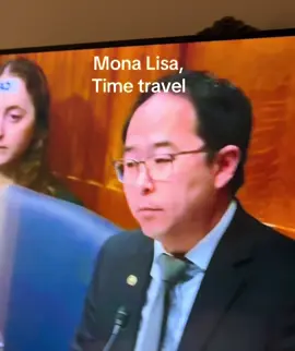Mona Lisa time travel #MonaLisa #TimeTravel #Proof #FYP 