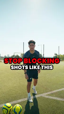 ⚠️ STOP blocking shots like this LIKE and FOLLOW for more tips #afsoccer #Soccer #futbol #soccertraining #soccerskills #afc #football #coaching