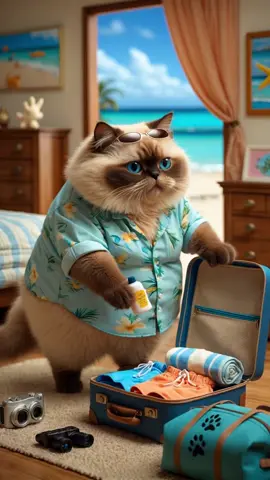 Siamese cat #siamesecat #cat #кот #holiday  #catholiday #aiart #нейросеть #нейрографика #aivideo 