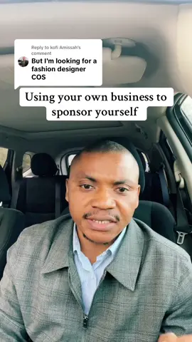 Replying to @kofi Amissah self sponsorship is real. You can use your own business to give yourself cos. #uktiktok #naijatiktok #cos #psw #certificateofsponsorship #selfsponsorshipvisa #goviral #fypppppppppppppp 