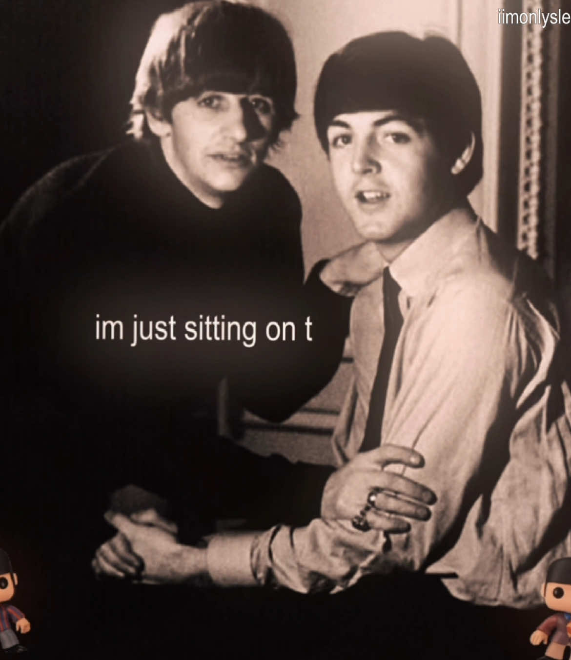 ꩜ — #RINGO + #PAUL ⭑ me and @🍏 severin ~♪ ‼️୨୧ #ringostarr #paulmccartney #thebeatles #edit #foryoupage #fyp