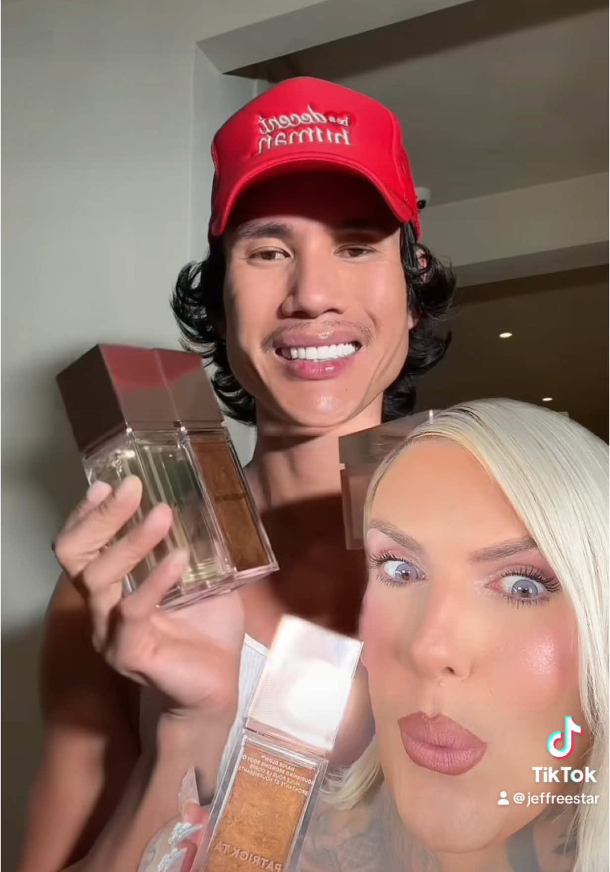 Is the NEW body care collection from @patrick ta Jeffree Star Approved?! #makeupreview #jeffreestar #bodycream #sephora #patrickta #beautytips #fyp 