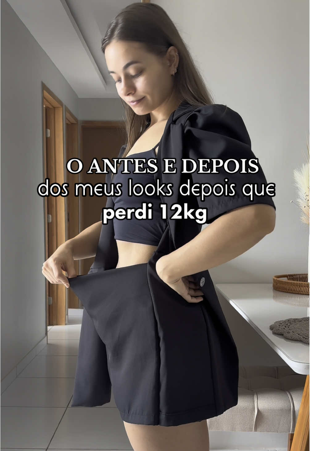 Quem diria que 12kg fariam tanta diferença? 🥹 #GymTok #academiamotivação #emagrecimento 