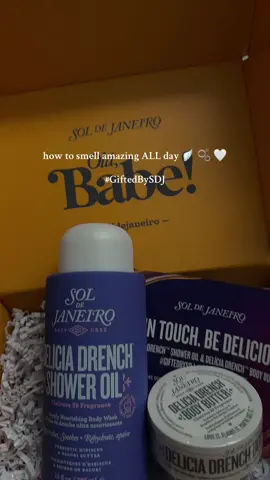 I’m in love with this scent 🪽🫧🤍 #GiftedBySDJ #CTxDelociaDrench #GiftedbySDJ @Sol de Janeiro @Campus Trendsetters 