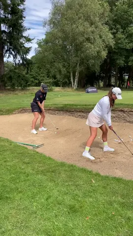 How lucky were we to have a masterclass with Charley Hull & Annabel Dimmock at a @TaylorMade Golf event!! An unforgettable experience for us 🫶🏻 #golf #golftiktok #taylormade #women #womeninsports #womensday #newtogolf #newbies #tee #bunkers #golfcourse #professional #masterclass #Summer #trendingvideo #trendingsound 